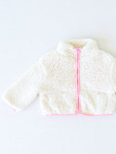 Sherpa Full Zip Jacket - Cream